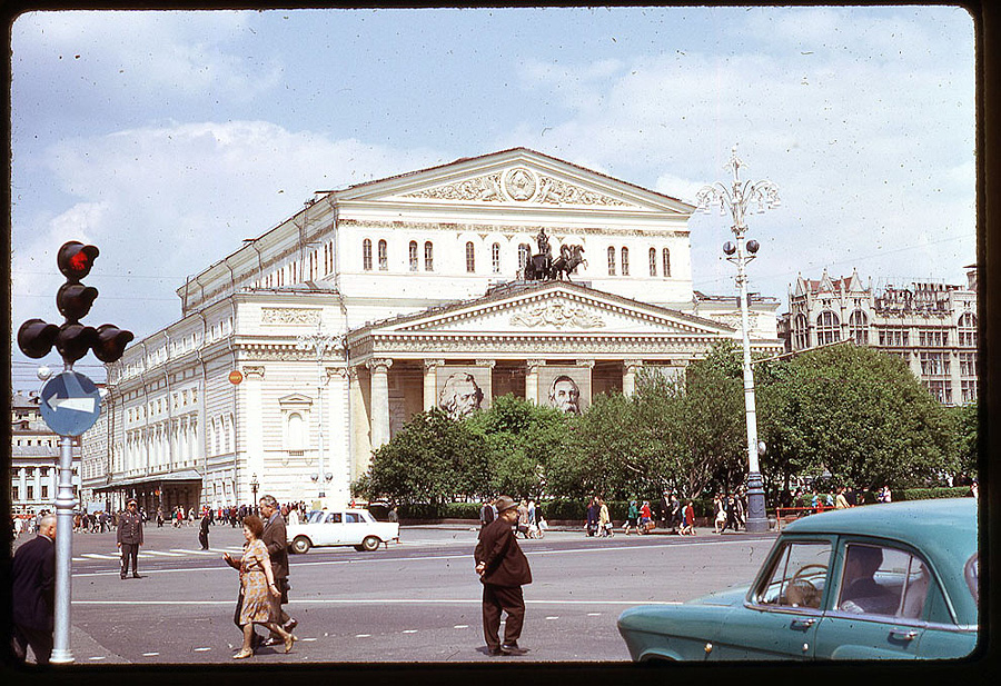 2523 Москва 1969 года в объективе американского фотографа